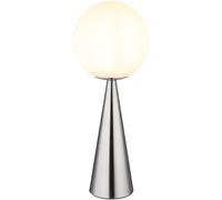 Globo Lighting Polina lampada da tavolo 1x40 W bianco-nichel 21031N