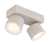 Globo Lighting Rae lampada a parete 2x6 W sabbia 569612S