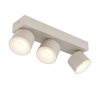 Globo Lighting Rae lampada da soffitto 3x6 W sabbia 56961-3S