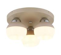 Globo Lighting Ragusa lampada da soffitto 3x60 W sabbia 15999-3D