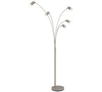Globo Lighting Robby lampada da terra 5x7 W sabbia 57910-5SSA