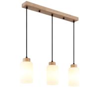 Globo Lighting Rowena lampada sospesa 3x60 W bianco-marrone 15977-3H