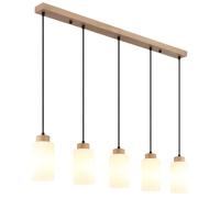 Globo Lighting Rowena lampada sospesa 5x60 W bianco-marrone 15977-5H