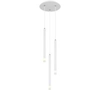 Globo Lighting Ryan lampada sospesa 3x4 W bianco 15629W-3