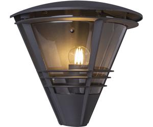 Globo Lighting Salla lampada da parete per esterni 1x60 W trasparente-antracite 32093A