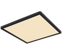 Globo Plafoniera LED Sapana, angolare, dimming, nero Globo