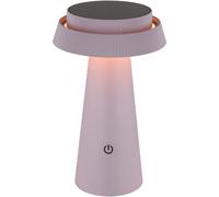 Globo Lampada da tavolo LED 36624, rosa, batteria ricaricabile, CCT, IP54, dimmerabile Globo