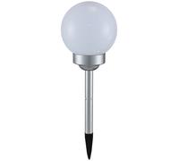 Globo Lighting Solar lampada solare da terra 1x0.06 W bianko-argento 3375