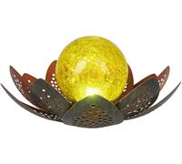 Globo Lighting Solar lampada solare da terra 1x0.06 W verde-oro 33655