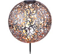 Globo Lighting Solar lampada solare da terra 1x0.12 W argento 33744
