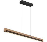 Globo Lighting Starla lampada sospesa 1x24 W nero-legno 67849H