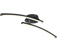 Globo Lighting Tansy I lampada da soffitto 1x12 W nero-opale 67129-12