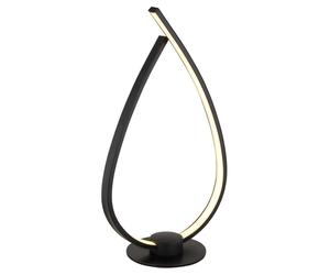 Globo Lighting Trina lampada da tavolo 1x6 W nero 58492B