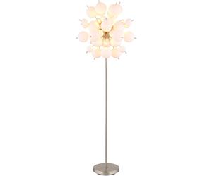Globo Lighting Udo lampada da terra 6x25 W bianco-nero-nichel 15633SO