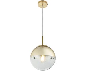 Globo Lighting Varus lampada sospesa 1x40 W trasparente-oro 15855
