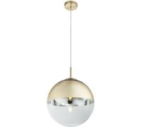 Globo Lighting Varus lampada sospesa 1x40 W trasparente-oro 15857