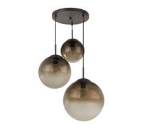 Globo Lighting Varus lampada sospesa 3x40 W marrone-arancione 15865-3