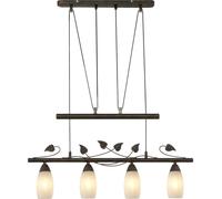 Globo Lighting Venezia lampada sospesa 4x28 W nero 30800423X