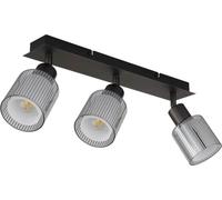 Globo Lighting Villegas lampada da soffitto 3x25 W nero 54456-3