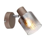 Globo Lighting Walton lampada da parete 1x40 W fumé 54318-1