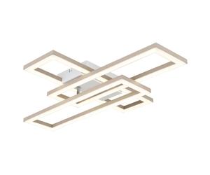 Globo Lighting Wilton lampada da soffitto 3x24 W bianco-sabbia 67381-24