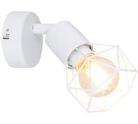 Globo Lighting Xara I lampada da parete 1x40 W bianco 54802W-1
