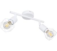 Globo Lighting Xara I lampada da soffitto 2x40 W bianco 54802W-2