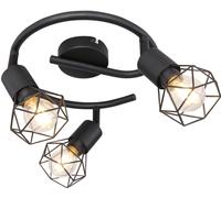 Globo Lighting Xara I lampada da soffitto 3x40 W nero 54802S-3
