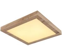 Globo Lighting Xavvi plafoniera 1x16 W bianco-legno 415950-16