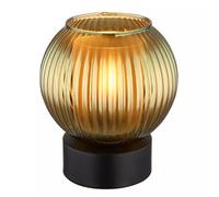 Globo Lighting Zumba lampada da tavolo 1x25 W nero-verde 15638TG