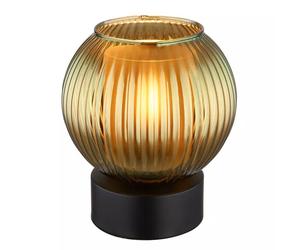 Globo Lighting Zumba lampada da tavolo 1x25 W nero-verde 15638TG