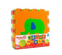 VITAMINA G TAPPETINO PUZZLE ANIMALI 9pz