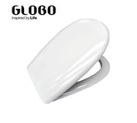 Globo, mod. Grace, sedile con chiusura tradizionale 46x36, bianco lucido