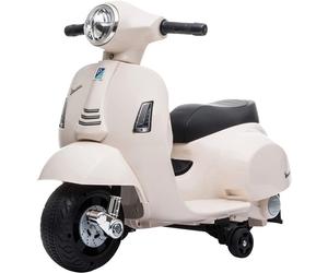 Globo Moto Elettrica Vespa GTS per Bambini 6V 4,5AH 30W Colore Bianco