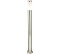 Piantana Giardino Säulenleuchte IP44 Acciaio Inox Argento Opale 1x E27 Versione [EEK: Non valutato]
