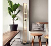 Globo Piantana LED Illa in look legno Globo