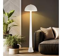 Globo Piantana Merlin, sabbia/bianco, metallo, altezza 150 cm, E27 Globo