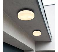 Globo Lighting Vranos plafoniera per esterni 2x60 W nero-opale 32112B