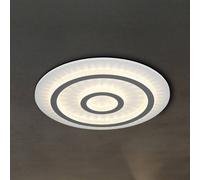 Globo Plafoniera LED Jayden, bianco/antracite, CCT, dimmerabile Globo