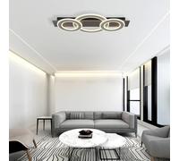 Globo Plafoniera LED Jayden, lunghezza 73 cm, antracite/grigio, metallo Globo