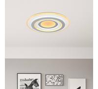 Globo Plafoniera LED Sabatino, Ø 48 cm, bianco/antracite, CCT 48011-46