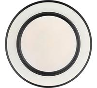 Globo Lighting Plafoniera LED Sully - RGBW, telecomando, 24 W - Nero