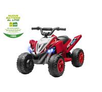 GLOBO - Quad con Batteria al Litio 12V 4,5AH - Rosso