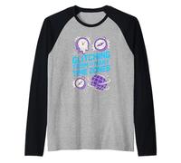 Globo Regalo per Blogger di Viaggi Digital Nomad Creator Maglia con Maniche Raglan