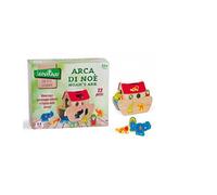 Globo Sir Wood Arca di Noè in Legno con 12 Animali