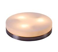 Globo soffitto al nichel-mat, opale, d300, h: 65, escl. Illu 3xE27 40w 230v