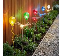 Globo Solarleuchte Esterna IP44 LED Farbwechsel Giardino Set da 9
