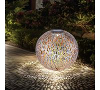 Globo Solarleuchte Stecklampe Outdoor Antik Orientale LED Erdspieß IP44