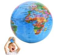 Globo Squeeze Ball | Mini PU Foam Earth Stress Balls,Palline educative in schiuma Palline antistress in rilievo Mini pallina in schiuma per esercizi con le dita Scuola di carnevale Regalo per feste