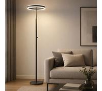 Globo Standleuchte LED 1 Fiamma Nera Regolabile, H 181 cm